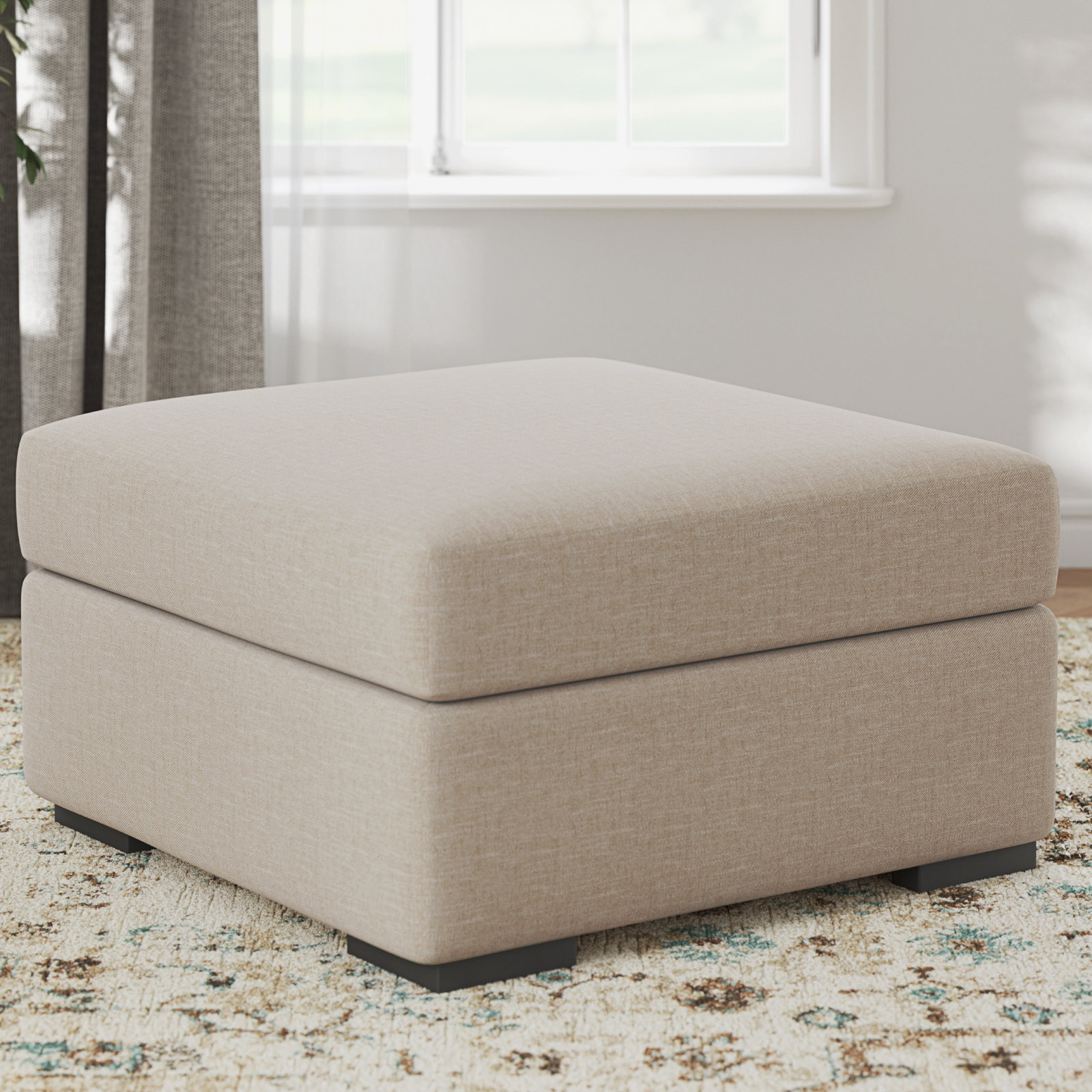 Ladymae Oversized Accent Ottoman