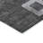Machine Washable Indoor/Outdoor Cicel ACN1142 Black Rug-109514189