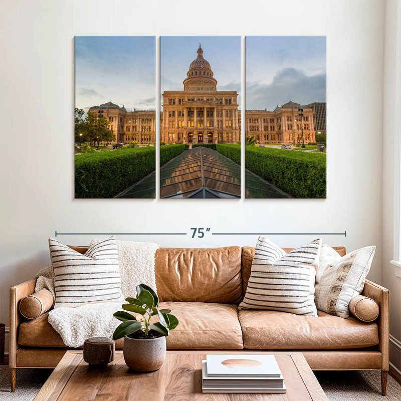 Rorry Austin Texas Capitol, 42" H x 65" W