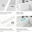 43-Inch Freestanding Rectangular Acrylic Bathtub, With Gloss White Finish, Certified By CUPC