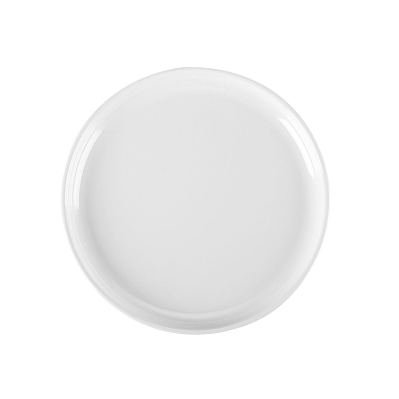 Assiette ronde CAC en mélamine blanche CAC 10-1 / 4 po
