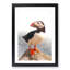An Atlantic Puffin - Picture Frame Painting Print-56738579-56738580