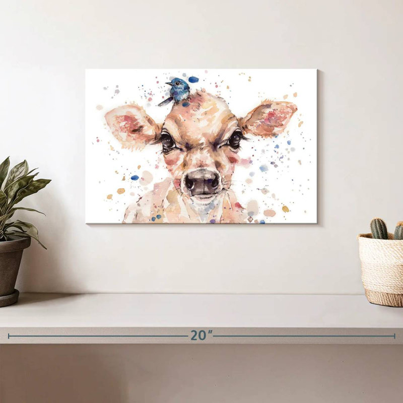 Brampt Little Calf, 8" H x 12" W