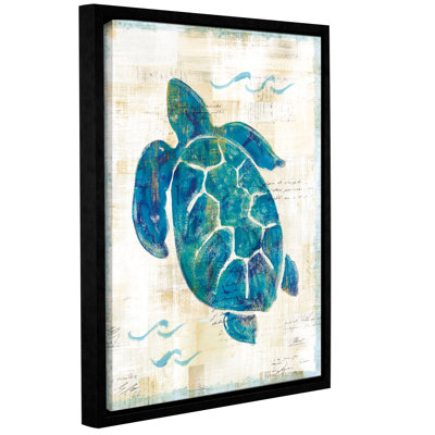 « on the wave vi », reproduction d’art sur toile tendue encadrée