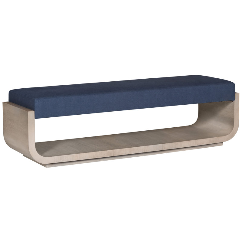 Belle Upholstered Storage Bench, Casa Blanca, Nadia Earth