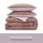Ultra Soft Modern Reversible 3 Piece Comforter Set-124597305-124597301