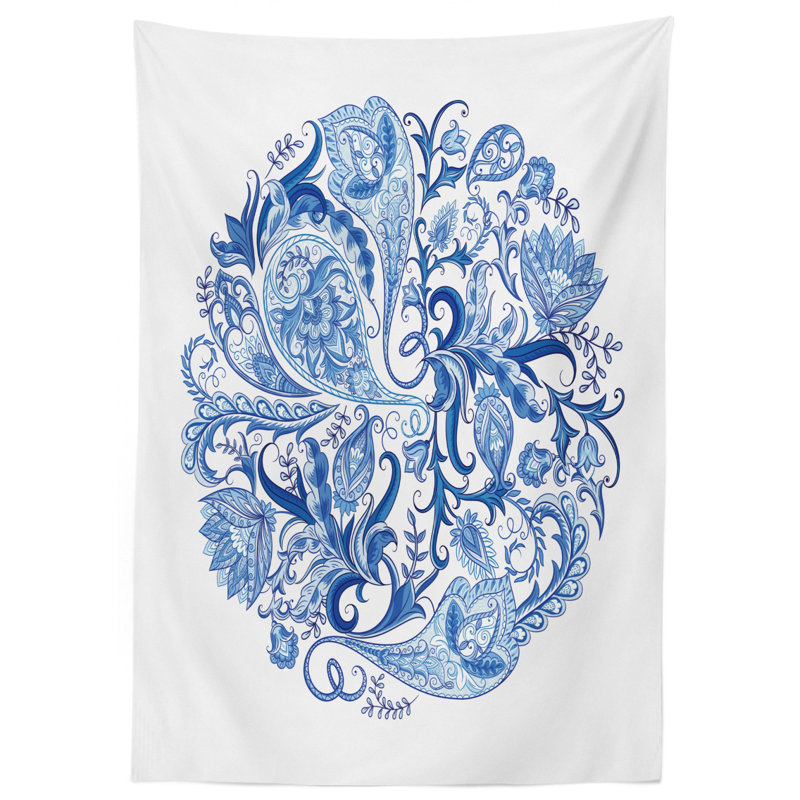 Ethnic Tablecloth, 84" L x 60" W