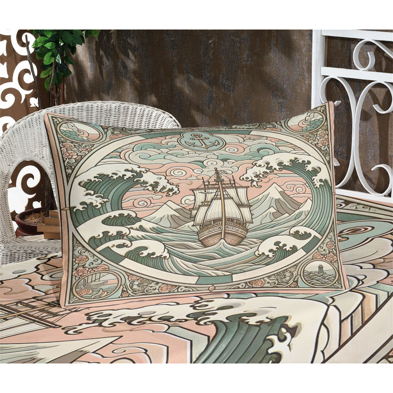 Drap-housse et taie décorative Ambesonne, Simple