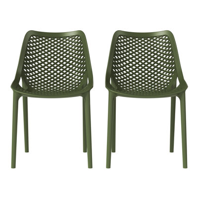 Outdoor Stacking Dining Side Chair