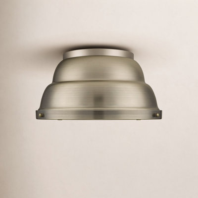 Calico Steel Flush Mount