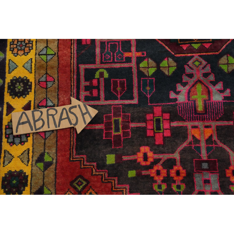 Tapis de couloir oriental géométrique 4 x 10