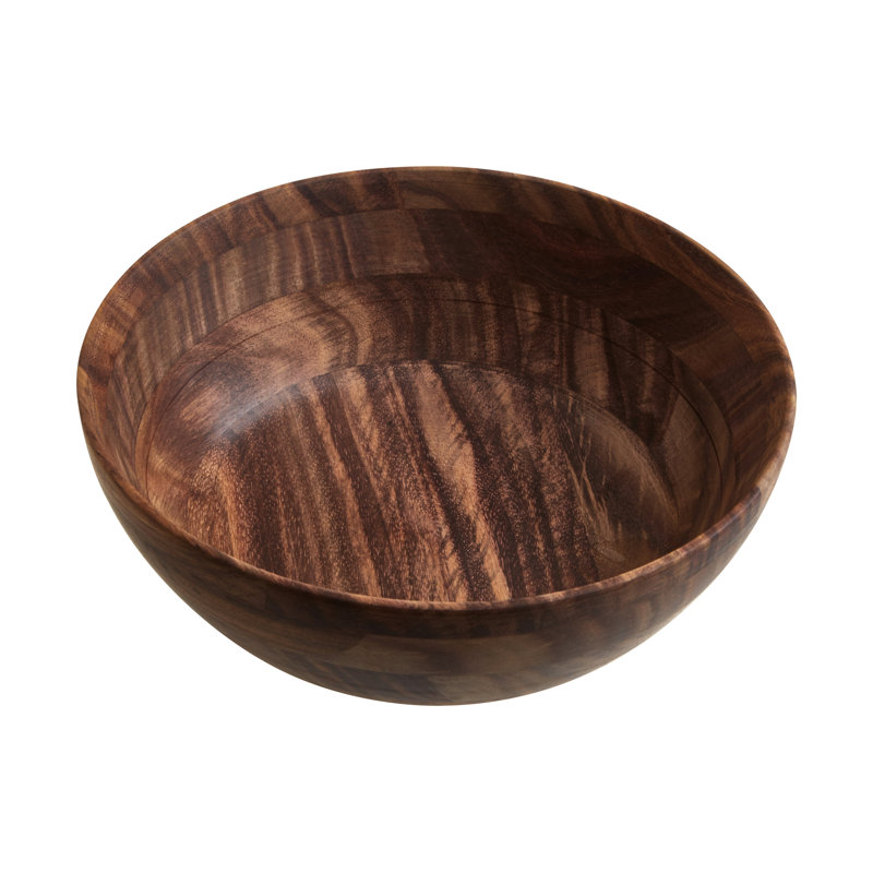 Amiela Wood Decorative Bowl