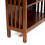 Bibliothèque en bois massif H 48,25 "Damon
