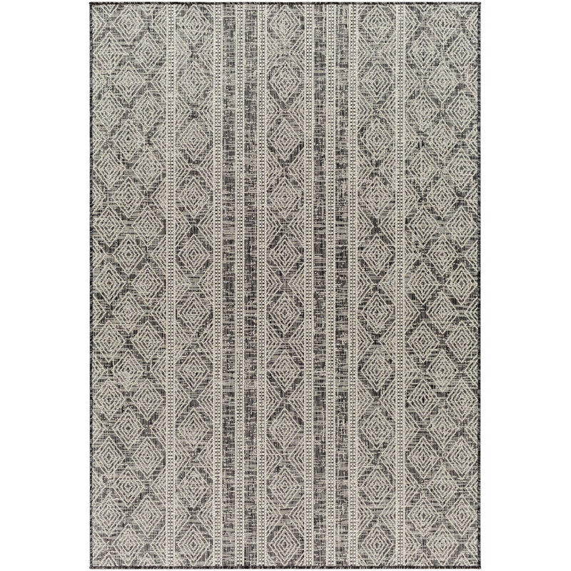 Bhawani Striped Rug, Rectangle 5'3" x 7'