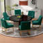 Chaise d'appoint en velours Baudel-2036812409-2036812408