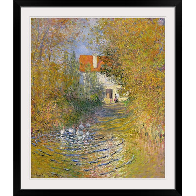 Claude " The Duck Pond, 1874 " by Claude Monet
