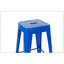 Tabouret à hauteur de comptoir 30 po, ensemble de 4 tabourets de bar en métal sans dossier, non empilable, amovible et facile à assembler, pour économiser de l'espace pour un îlot de cuisine / bar / café / salle à manger (bleu)-83002770-83002772-83002773
