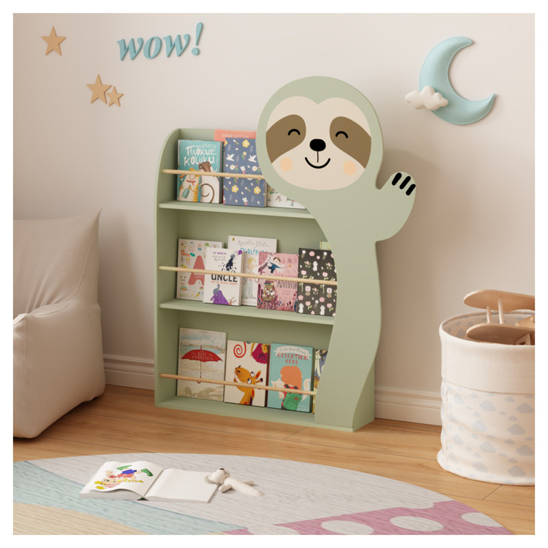 Bibliothèque pour enfants Sage Green