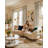  Velvet Blackout Curtains for Living Room, Thermal Insulated Luxury Drapes for Bedroom, Room Darkening Back Tab Velvet Window Treatments-884645323-884645318