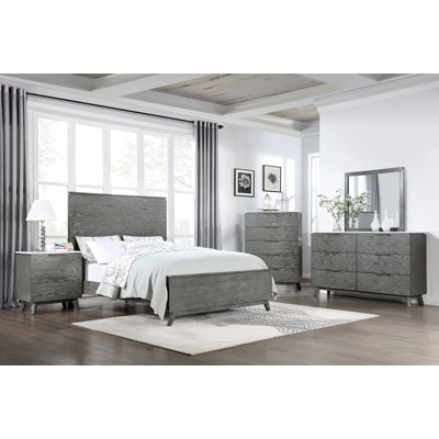 Ensemble de chambre à coucher 4 pièces Huben