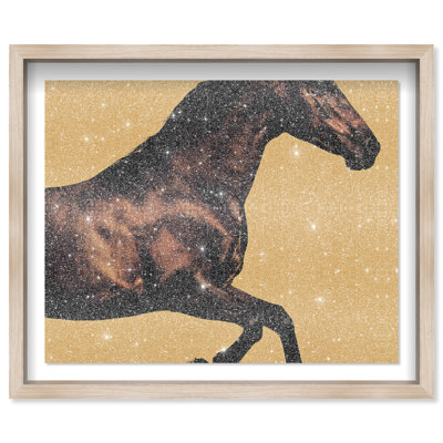 Hue Equine II Framed Graphic Art