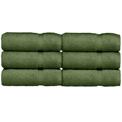 Débarbouillette 100% coton Dobby Border
