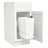 Rev-A-Shelf 20 Quart Pull-Out Waste Container Trash Can, White