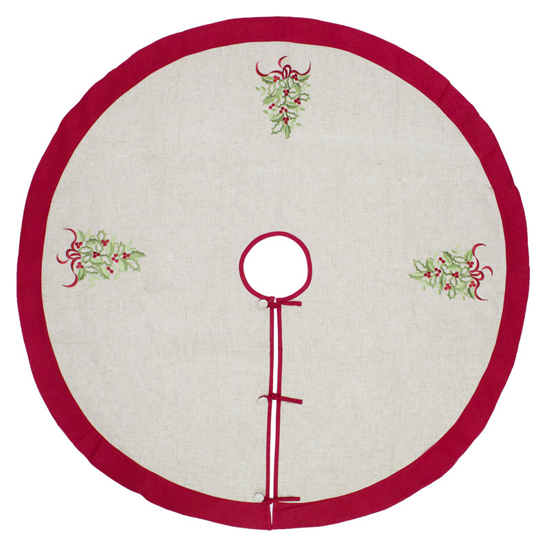 Jupe d'arbre, Rouge / Beige