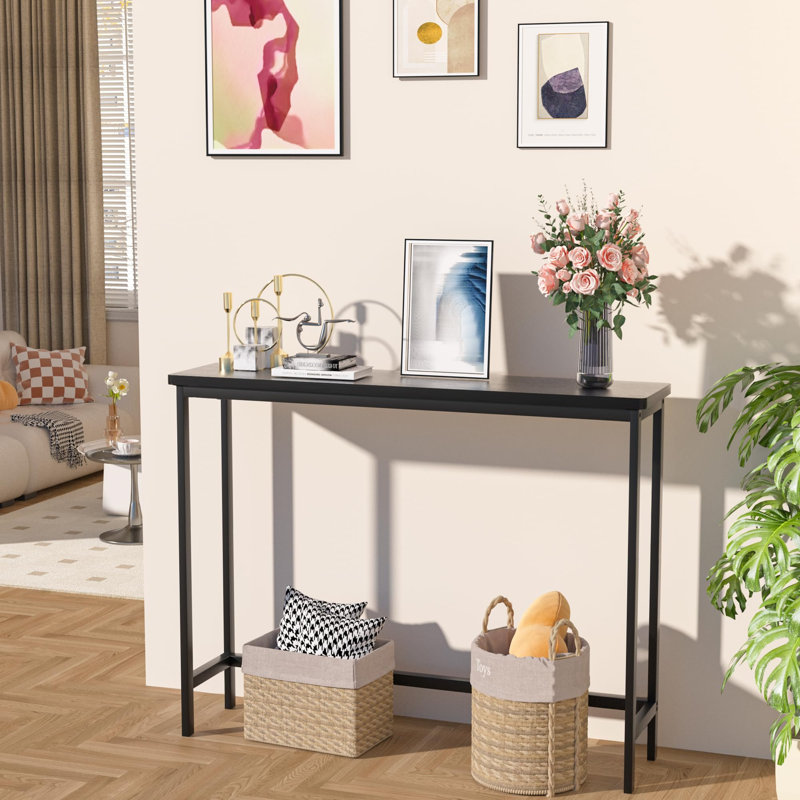 100cm Console Table, Black