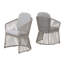 Fauteuil d'extérieur avec coussin-1988885624