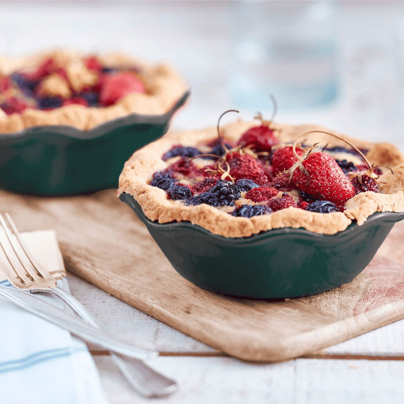 Evergreen Mini Pie Dish Set Of 2