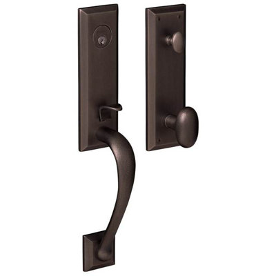 Complete Inactive Cody Dummy Handleset with Knob and Rosette