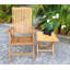 Miami Outdoor Square Teak Side Table