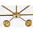 Caisha 6 - Light Dimmable Sputnik Modern Linear Chandelier-61751726-71050015