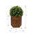 24'' Faux Boxwood Topiary in Pot