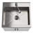 Kyle - 24" Laundry Cabinet With Faucet And Stainless Steel Sink - White