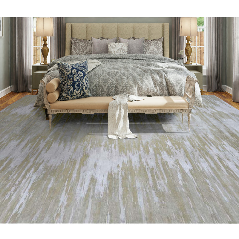 Abstract Area Rug, Rectangle 8' x 10'3"