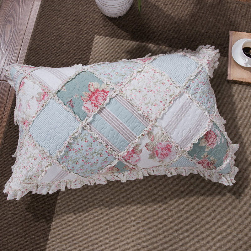 Jalyn Polyester Patchwork Sham Set