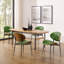 46cm H Upholstered Metal Side Chair-1256425117