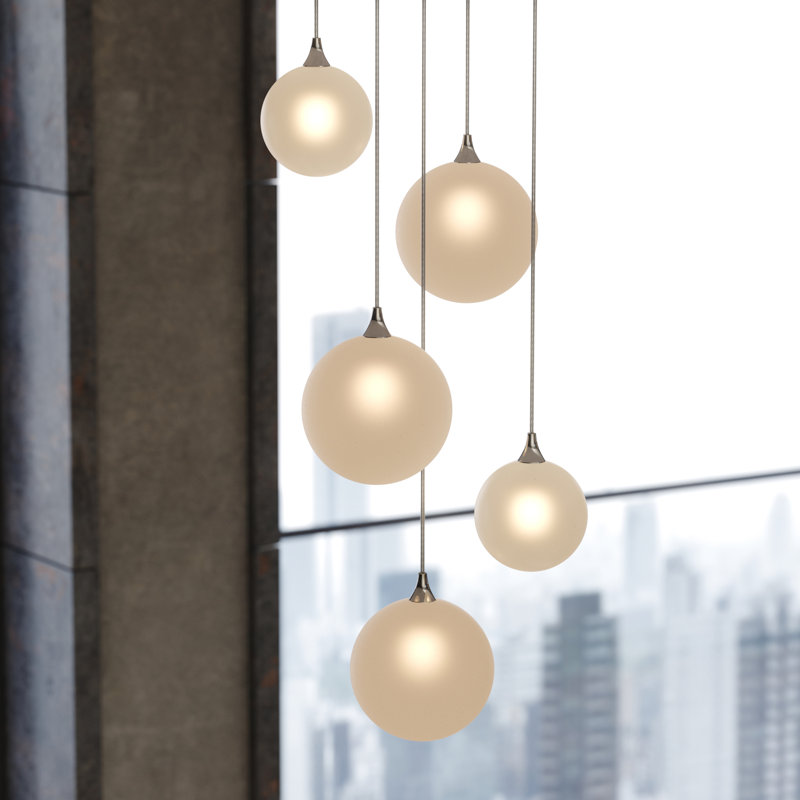 Perla 5 - Light Pendant, Matte Black