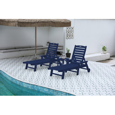 Lounge Chair With Side Table
