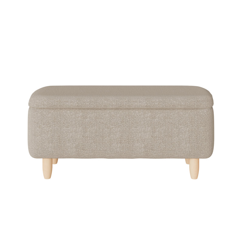 Highgate Upholstered Bench, Grey