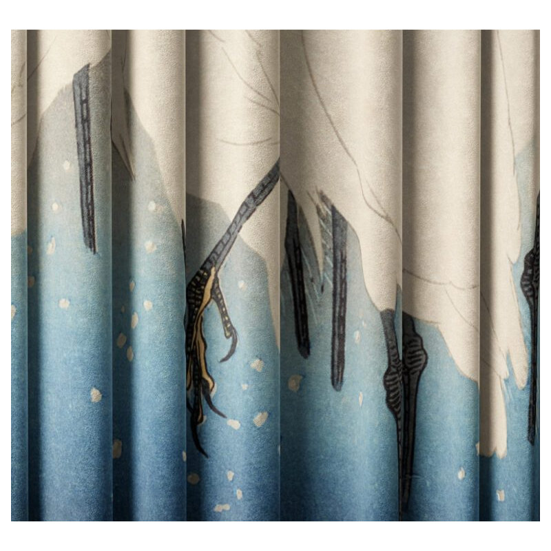 Chinedum Velvet Blackout Curtain Panel Pair, 148cm Width x 250cm Drop