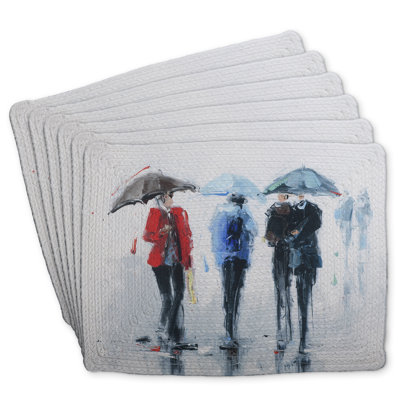 Braided Polyester Masvingo Set of 6 - Spring Shower Decor