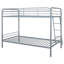 Lit superposé simple au-dessus de simple Silver-133037991-133037992
