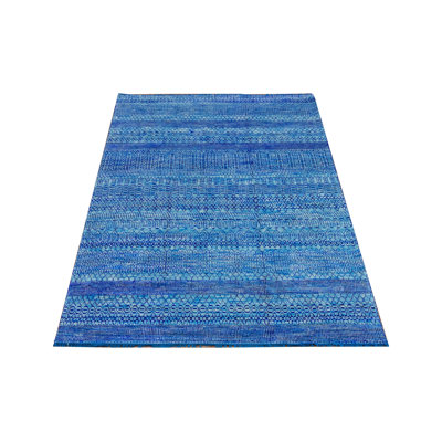 Hand Knotted Wool Ombre Indoor / Outdoor Rug