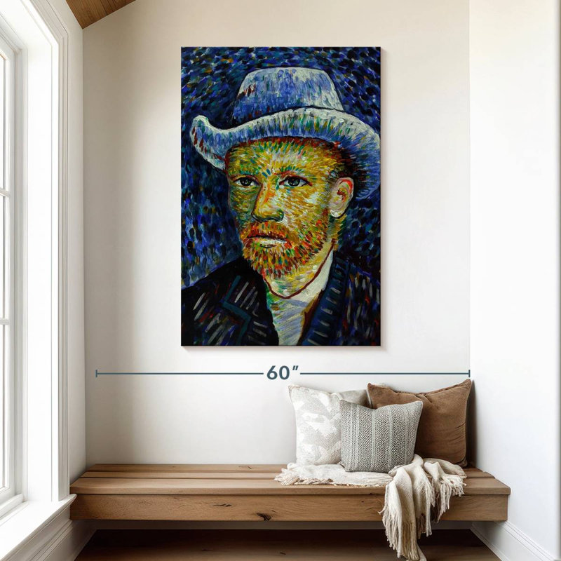 Portrait de Leisha Vincent Van Gogh, H 48 po x l 32 po