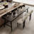 Black Rectangular Solid Wood writing desk-118002305