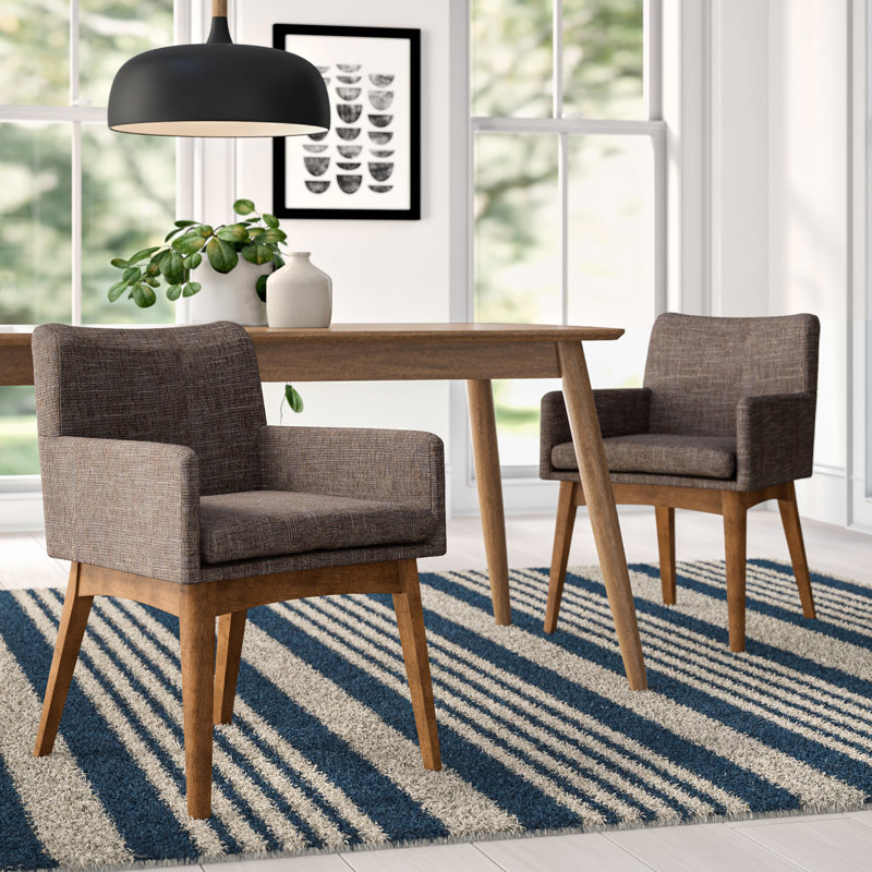 Klimek 17.91'' H Upholstered Armchair, Brown