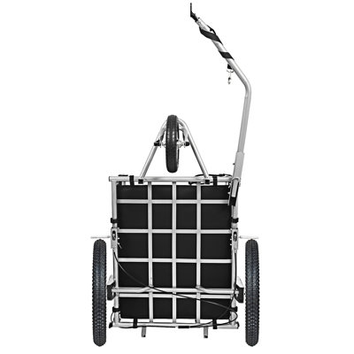 Bike Cargo Trailer Convertible Stroller And Pull Cart